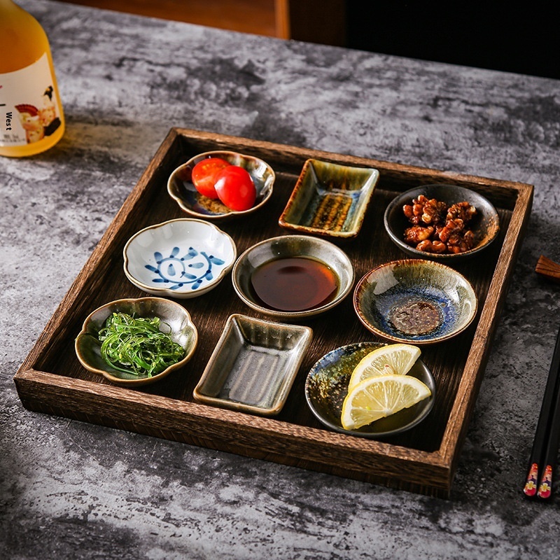 Ceramic Japanese Tableware Tray For Household Use - Image 7