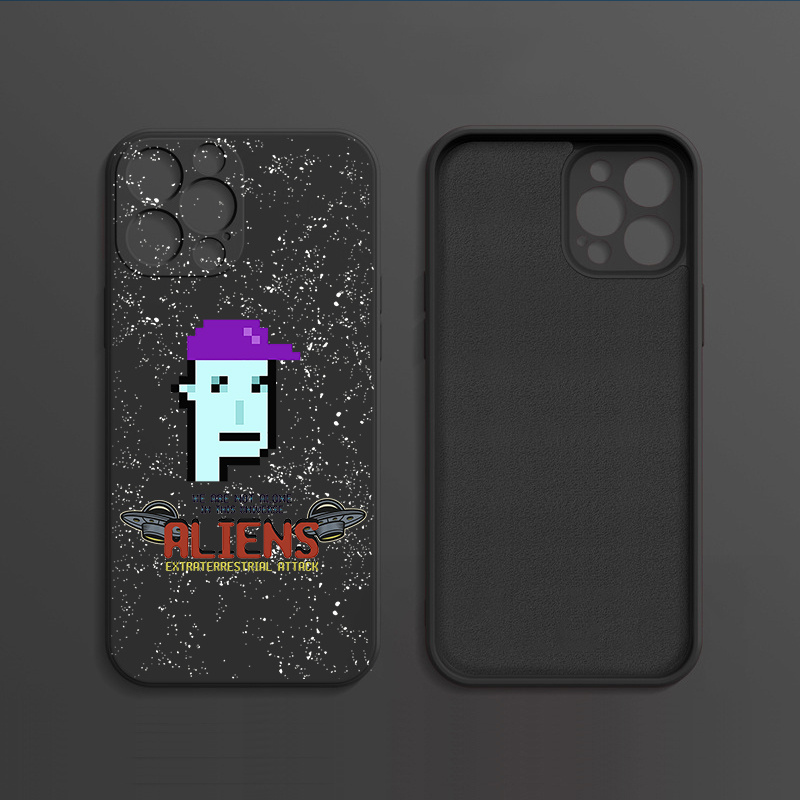 Silicone Waterproof Pipe Alien Phone Case