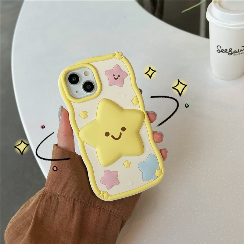 Yellow Silicone Protective Cover Phone Case - Image 5