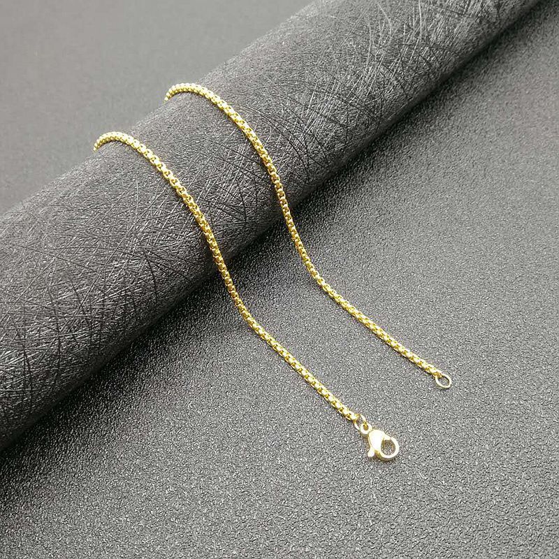 Stainless Steel Cross Pendant Necklace - Image 3