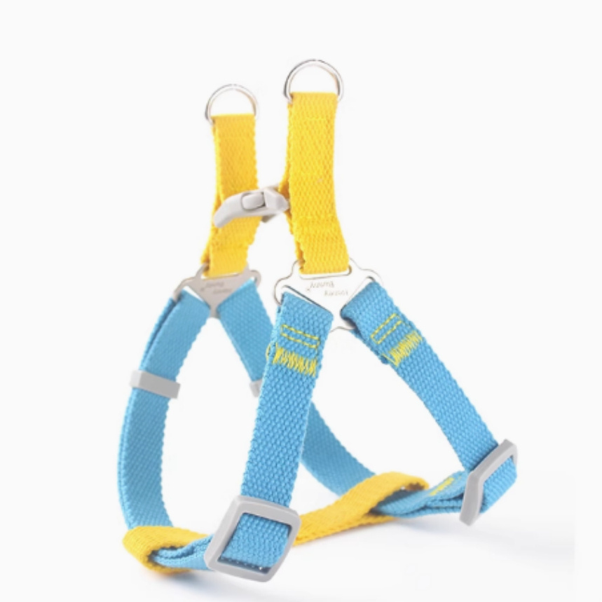 Contrast Color Vest-style Traction Dog Leash