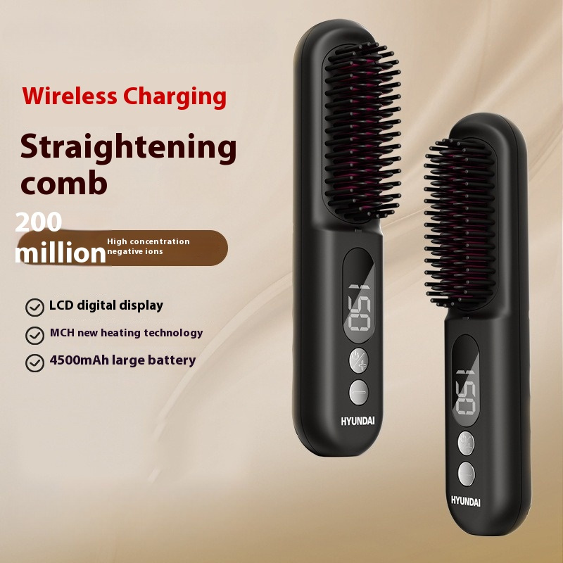 Wireless Charging Oval Straight Comb