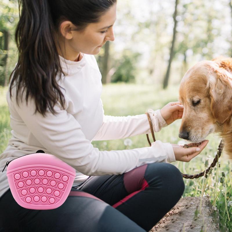 Silicone Treat Pouch Pet Training Bag - Image 7