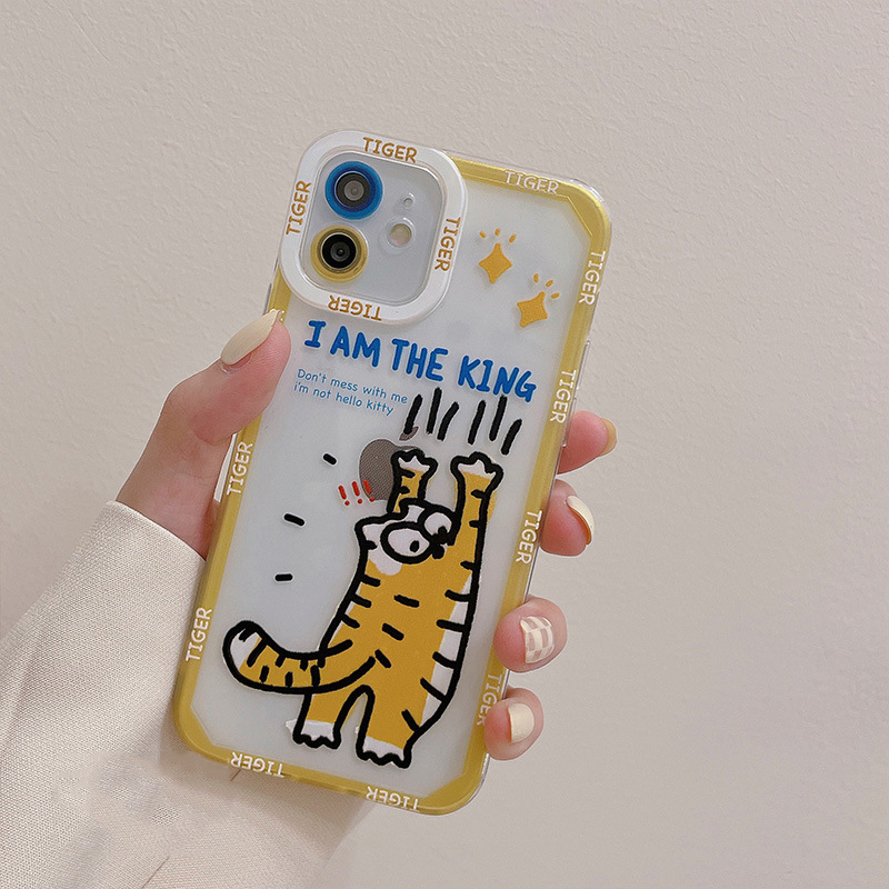 Fashion Funny Tiger Soft Phone Case - Image 5