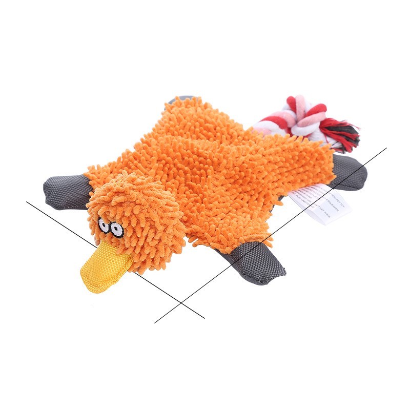 Pet Donkey Shape Corduroy Chew Toy for Dogs - Image 10
