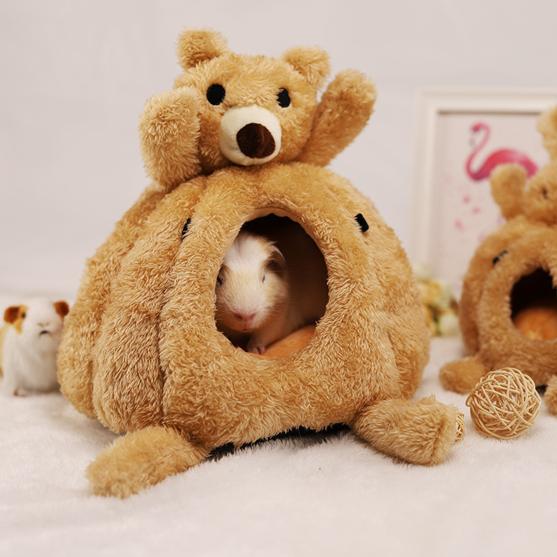 Cozy Sleeping Hamster Nest House - Image 4