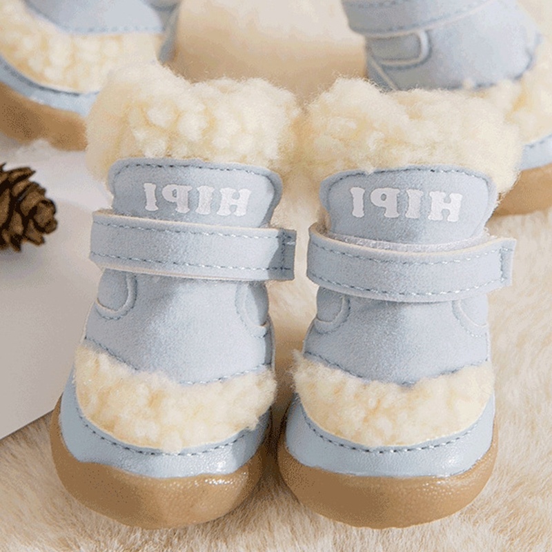 Anti-slip Thick Rain Snow Outdoor Puppy Shoe - Image 7