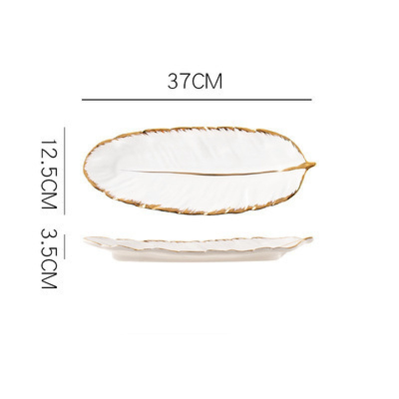 Household Ceramics Plates For Steaming Fish - Image 7