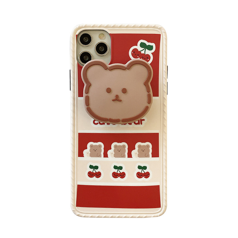 Printed Bear Mobile Phone Case