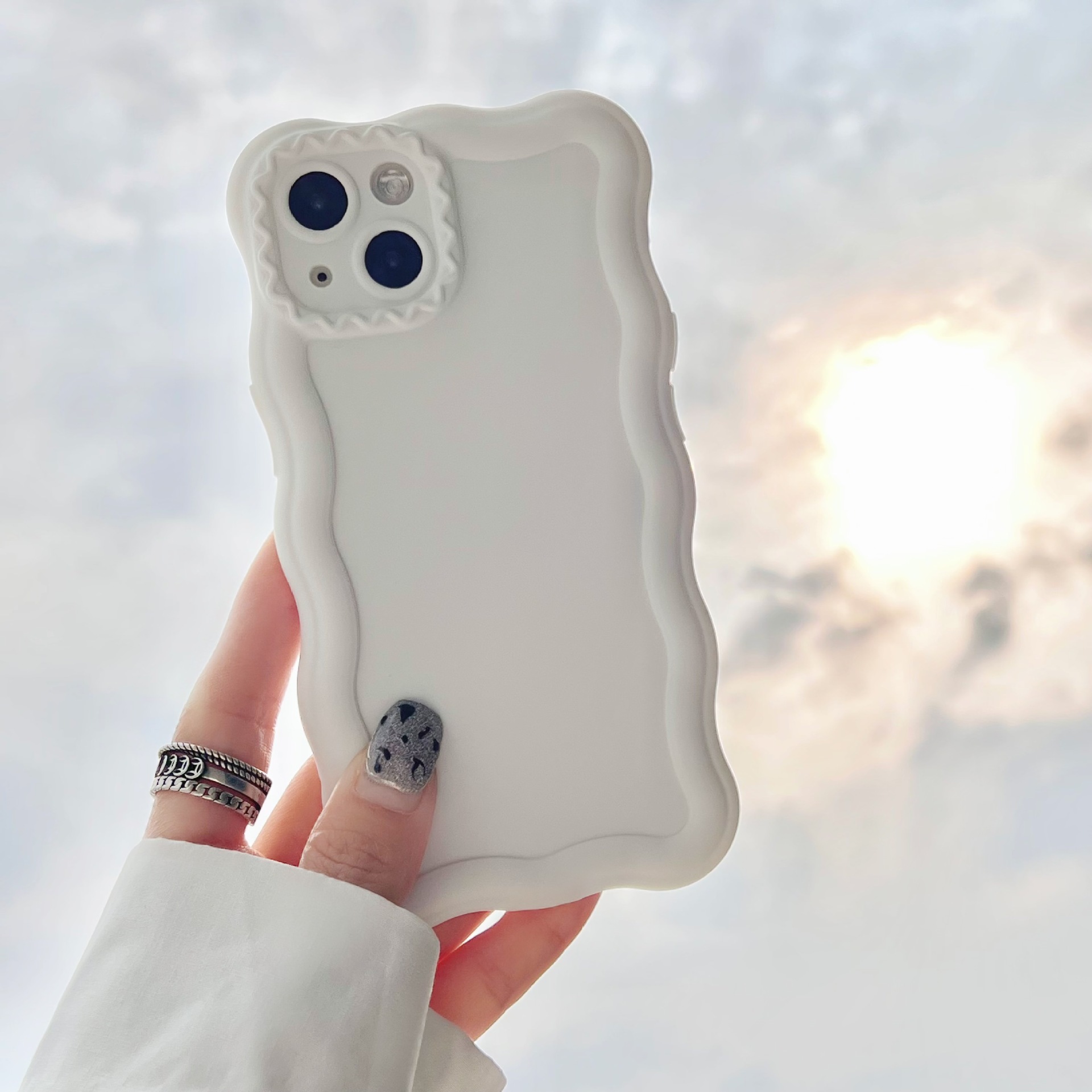 Solid Liquid Cream Wind Phone Case - Image 6