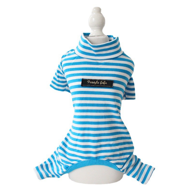 Cotton Eight-Color Striped Pet Leggings - Image 8
