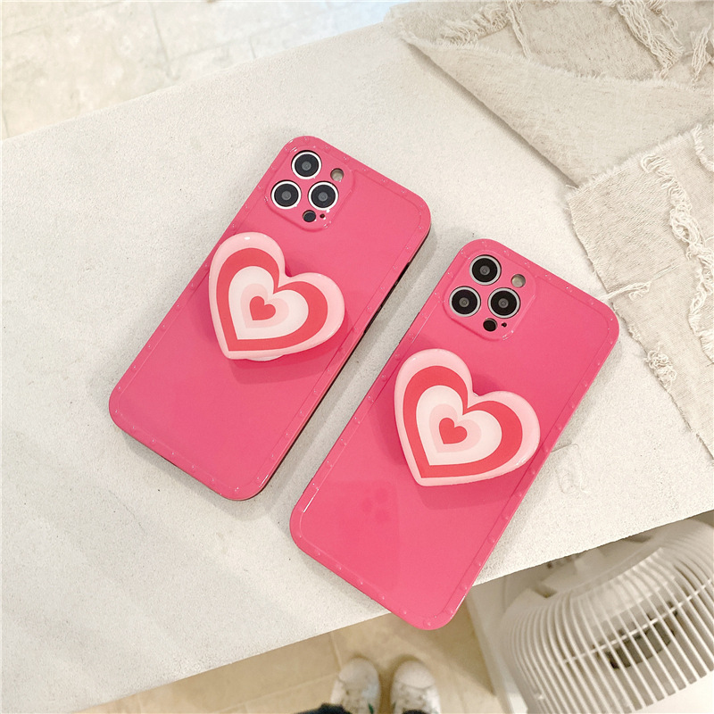 Polka Dot Love Bracket Phone Case
