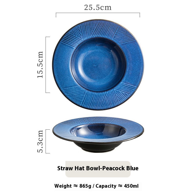 Table-Mounted Thick Soup Deep Plates - Image 5