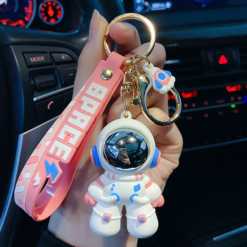 Cartoon Cool Astronaut Dripping Keychain - Image 9