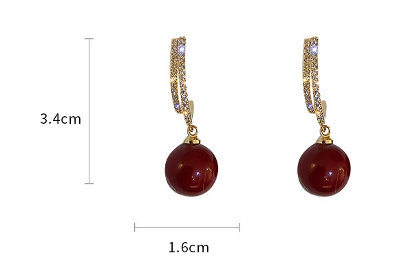 Light Luxury High-End Temperament Earrings - Image 4