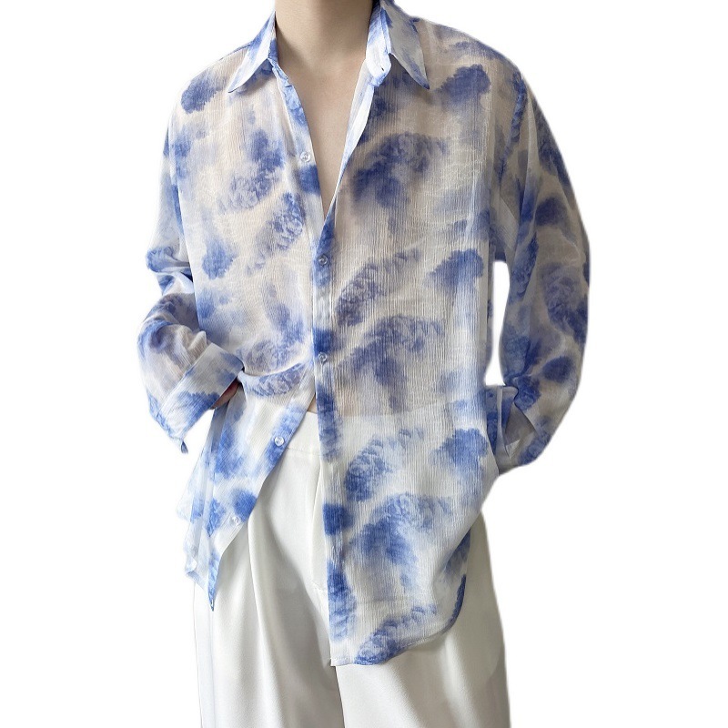 Summer Tulle Long Sleeve Shirt - Image 9
