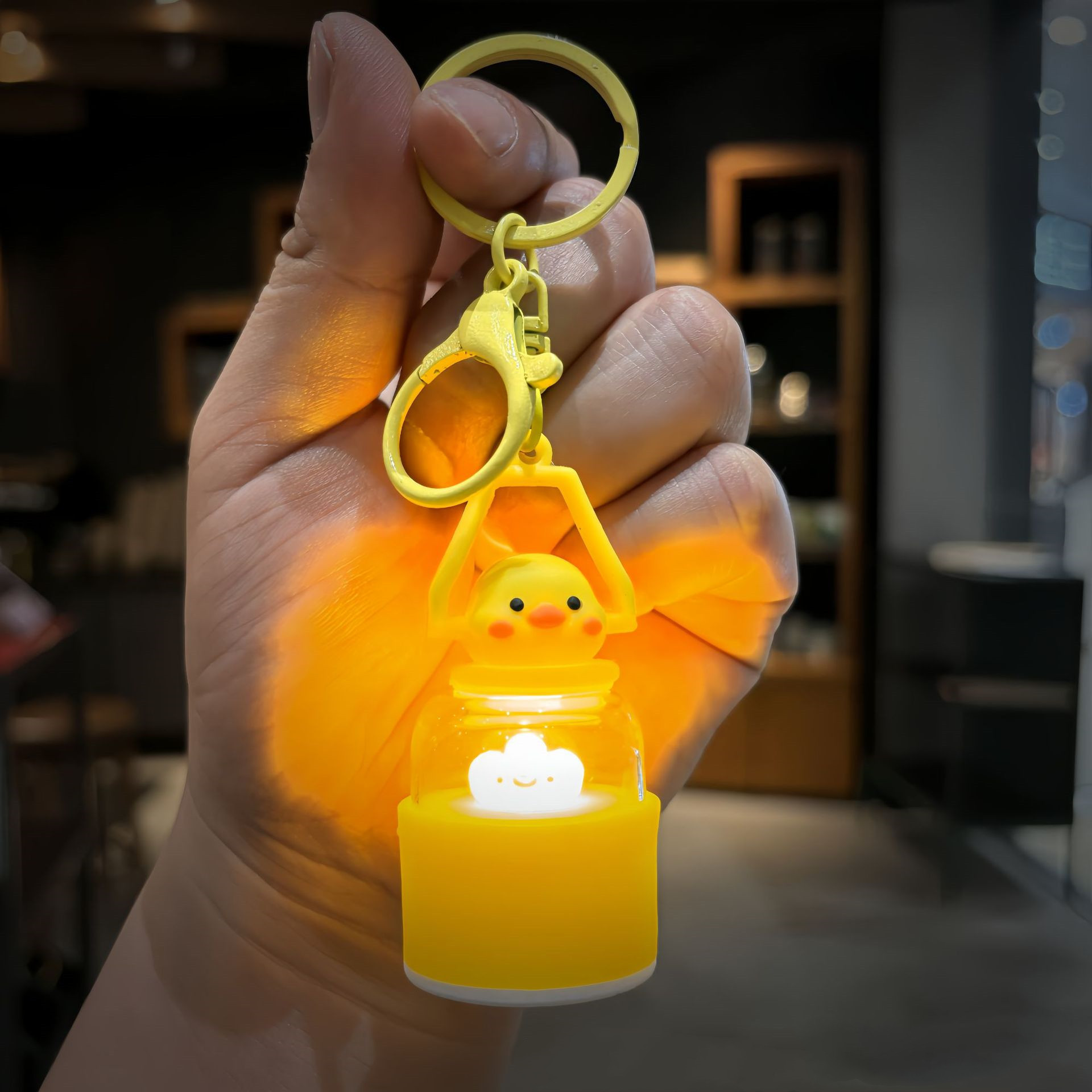 Creative Capabala Night Lamp Keychain - Image 2