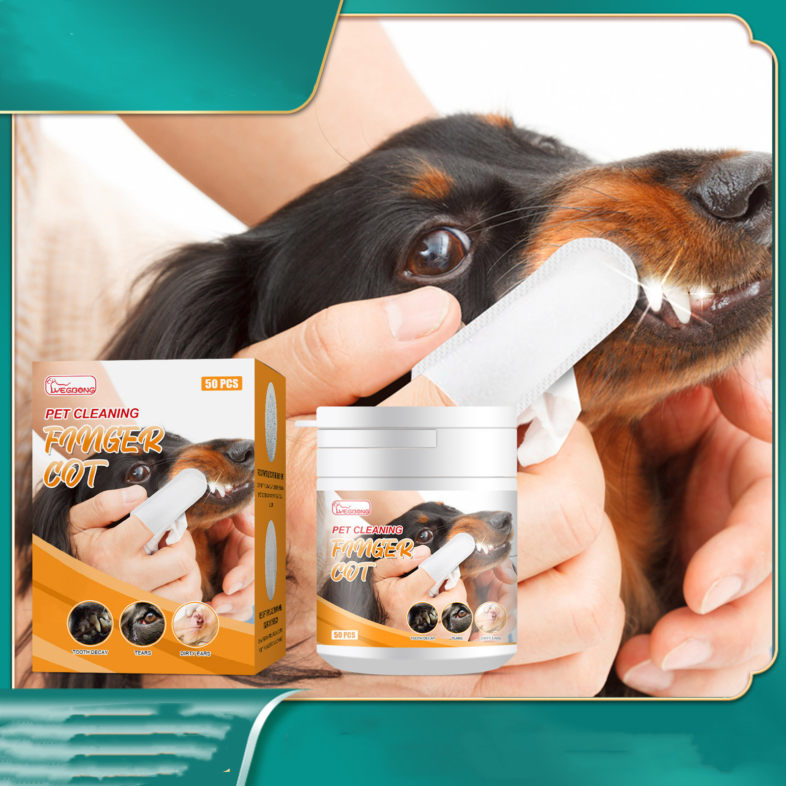 Pet Teeth Cleaning Wipes - Image 7