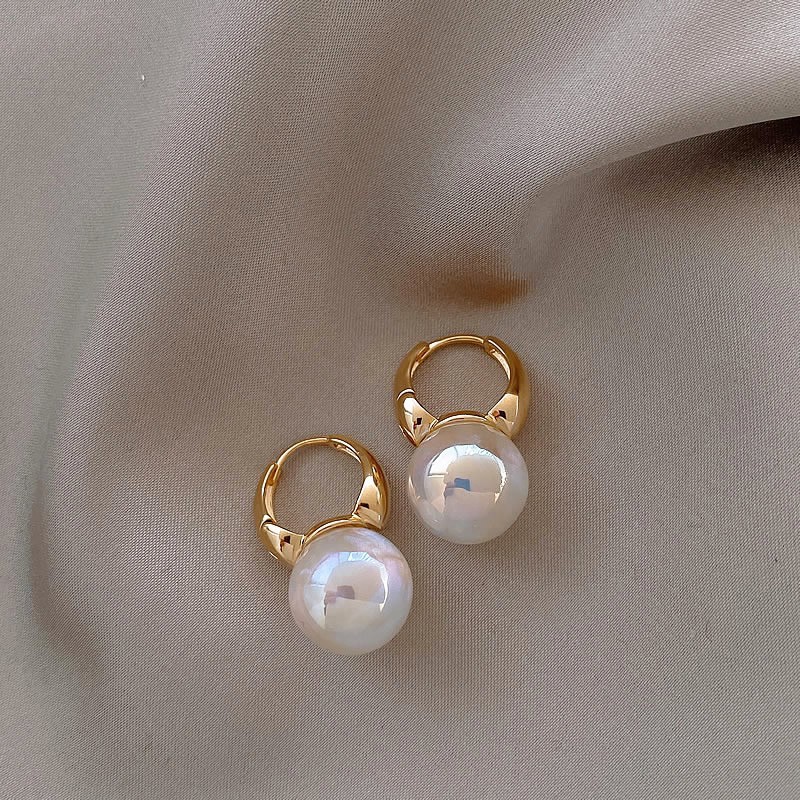 Mermaid Pearl Earrings For Women - Image 6