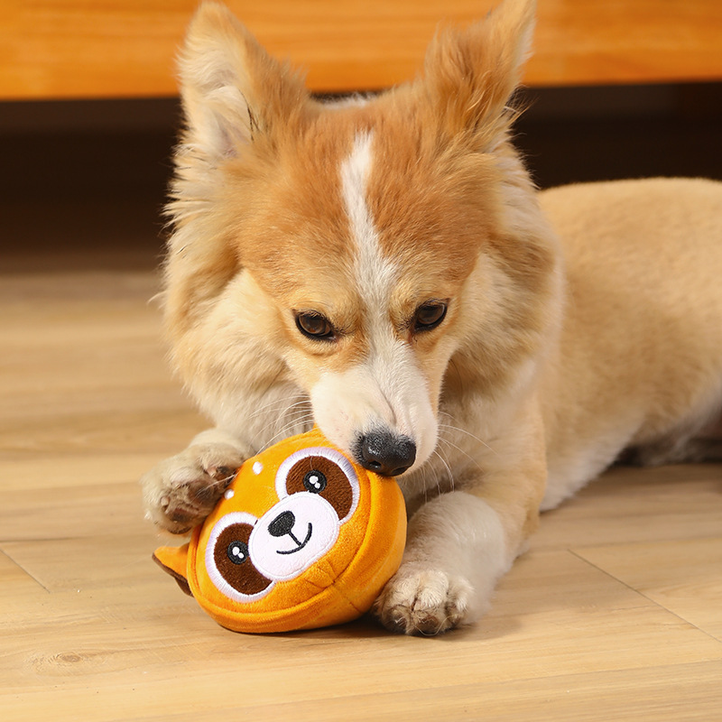 Pet Vocal Teething Bite Resistant Plush Toys