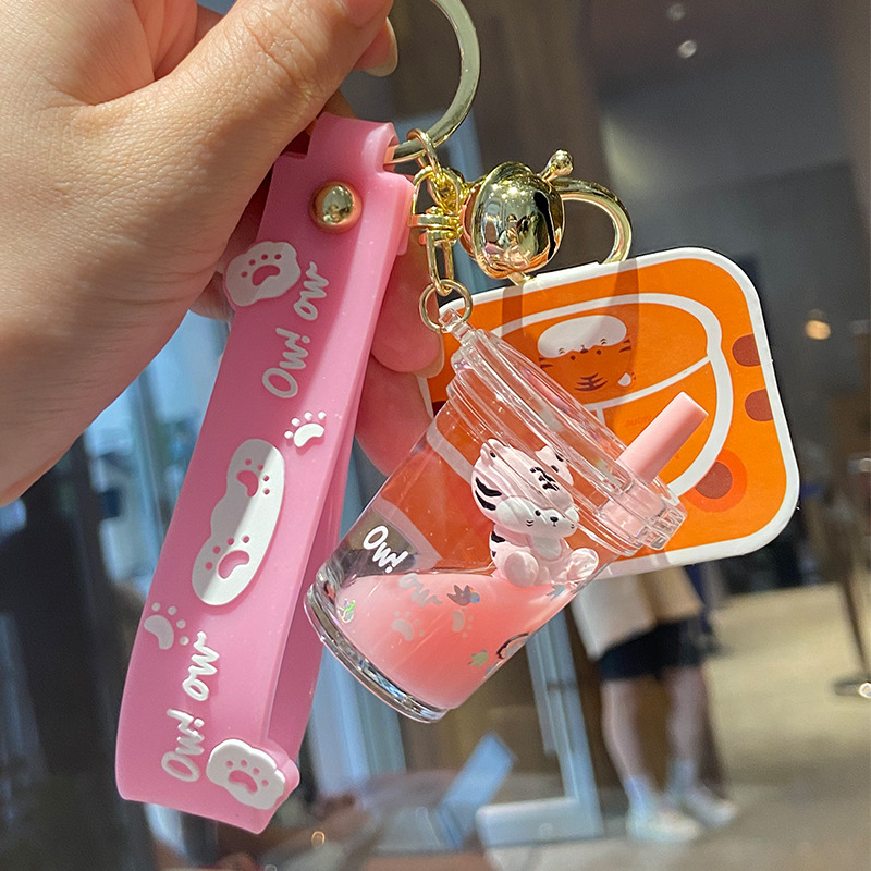 Soft Cute Refueling TankTiger Keychain - Image 6