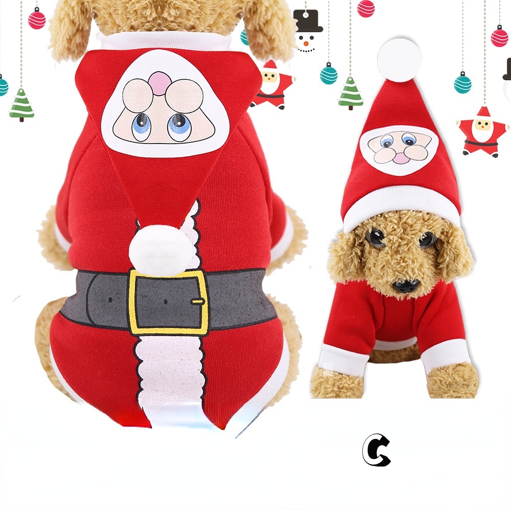 Christmas Pet Cat Cotton Clothes - Image 7