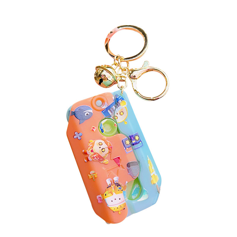 Luminous Cartoon Radish Knife Keychain - Image 7