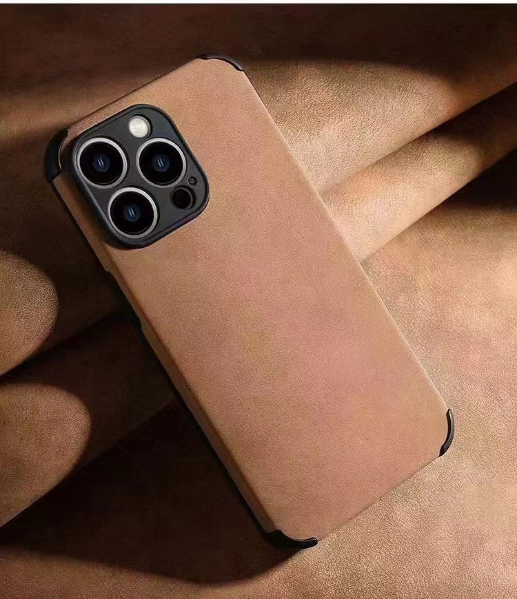 Lambskin Aura Sanding Mobile Phone Case - Image 7
