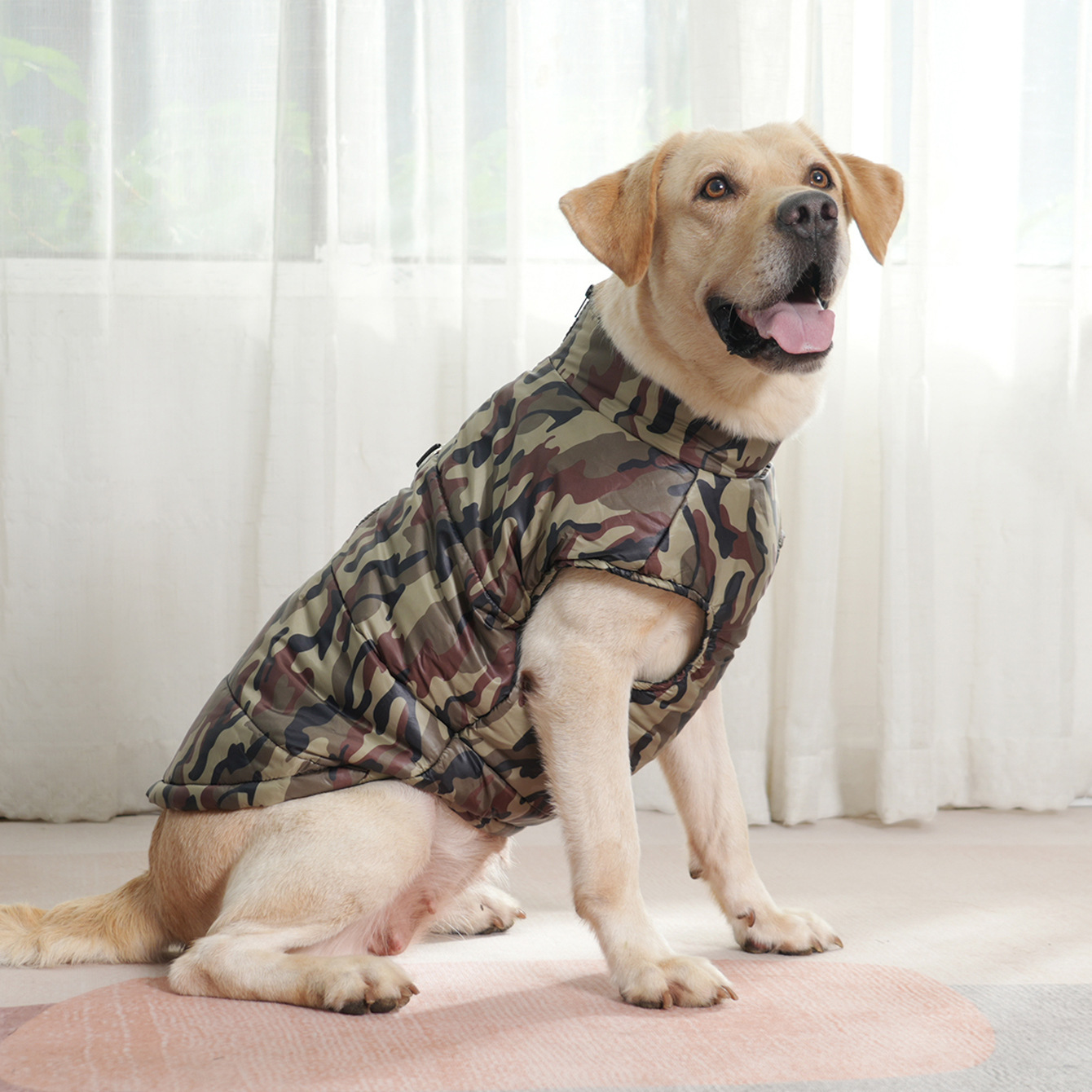 Pet Camouflage Winter Thickened Hood - Image 7