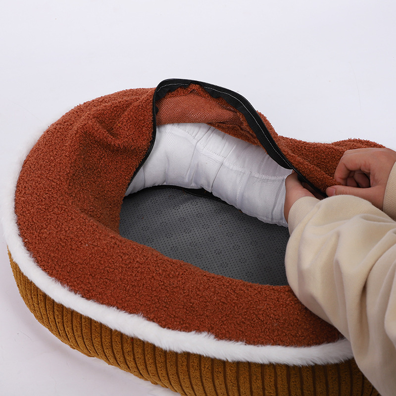 Cute Soft Detachable Pet Plush Bed - Image 6