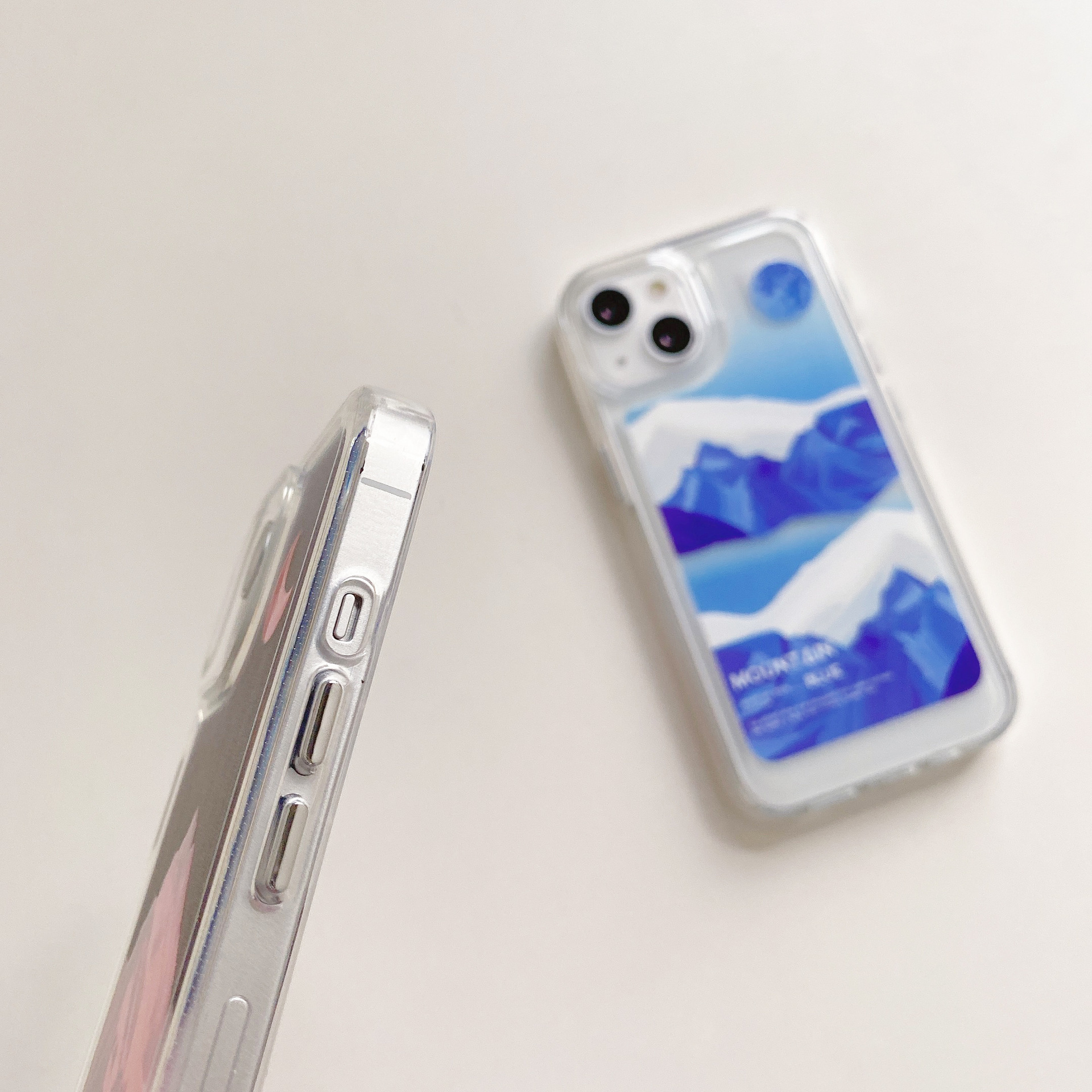 Silicone Transparent Cloud Moon Phone Case - Image 3