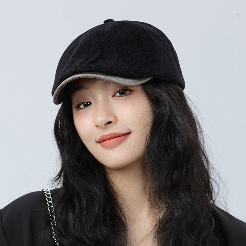 Fashion Retro Corduroy Advance Cap - Image 8