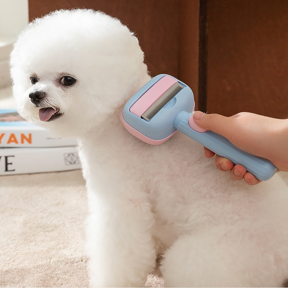 Pet Grooming Deshedding Brush For Large Dog