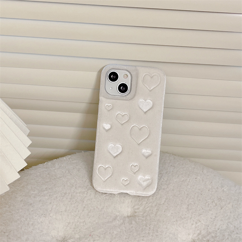 Plush Full Screen Love Phone Case - Image 2