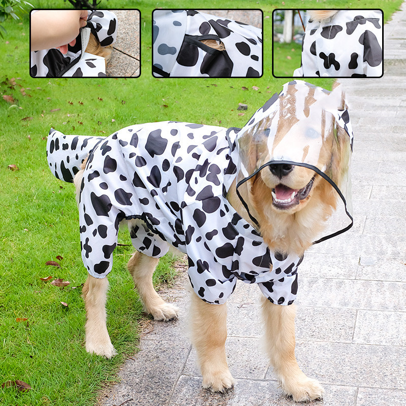 Raincoat Four-legged Pet Transformation Suit - Image 3