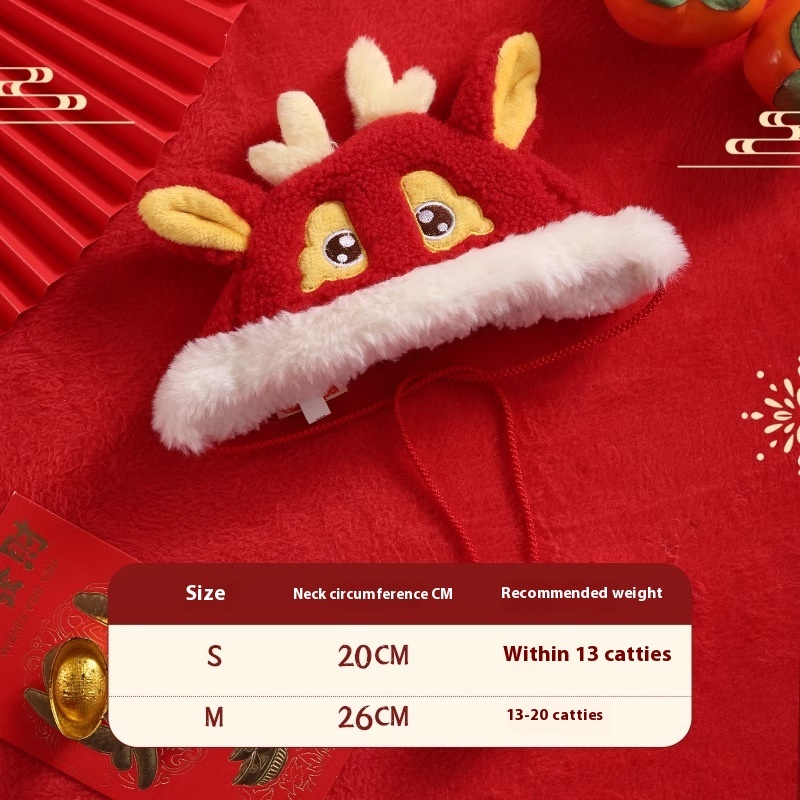 Pet Cat New Year Scarf Collar - Image 6