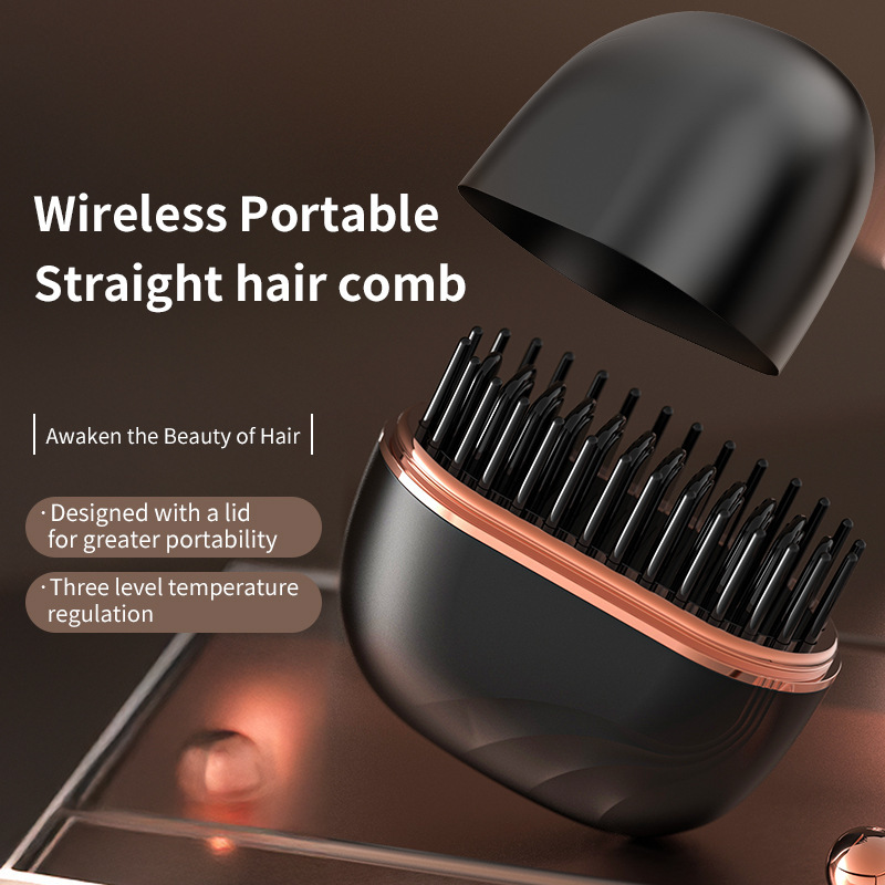 Wireless Portable Mini Hair Straightening Comb - Image 2