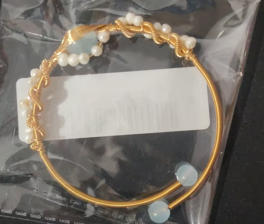 Gold Plating Pearl Bracelet - Image 4