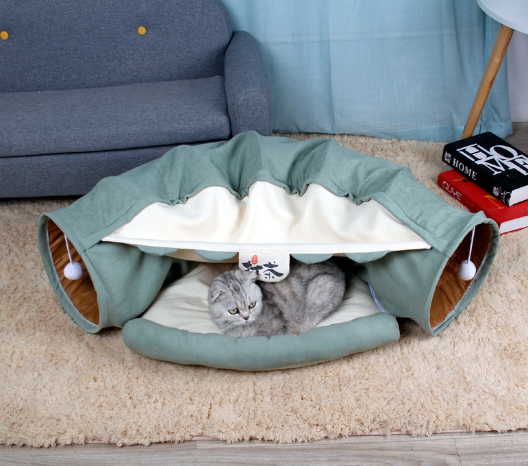 Interactive Pet Indoor Cats Collapsible Tunnel - Image 6