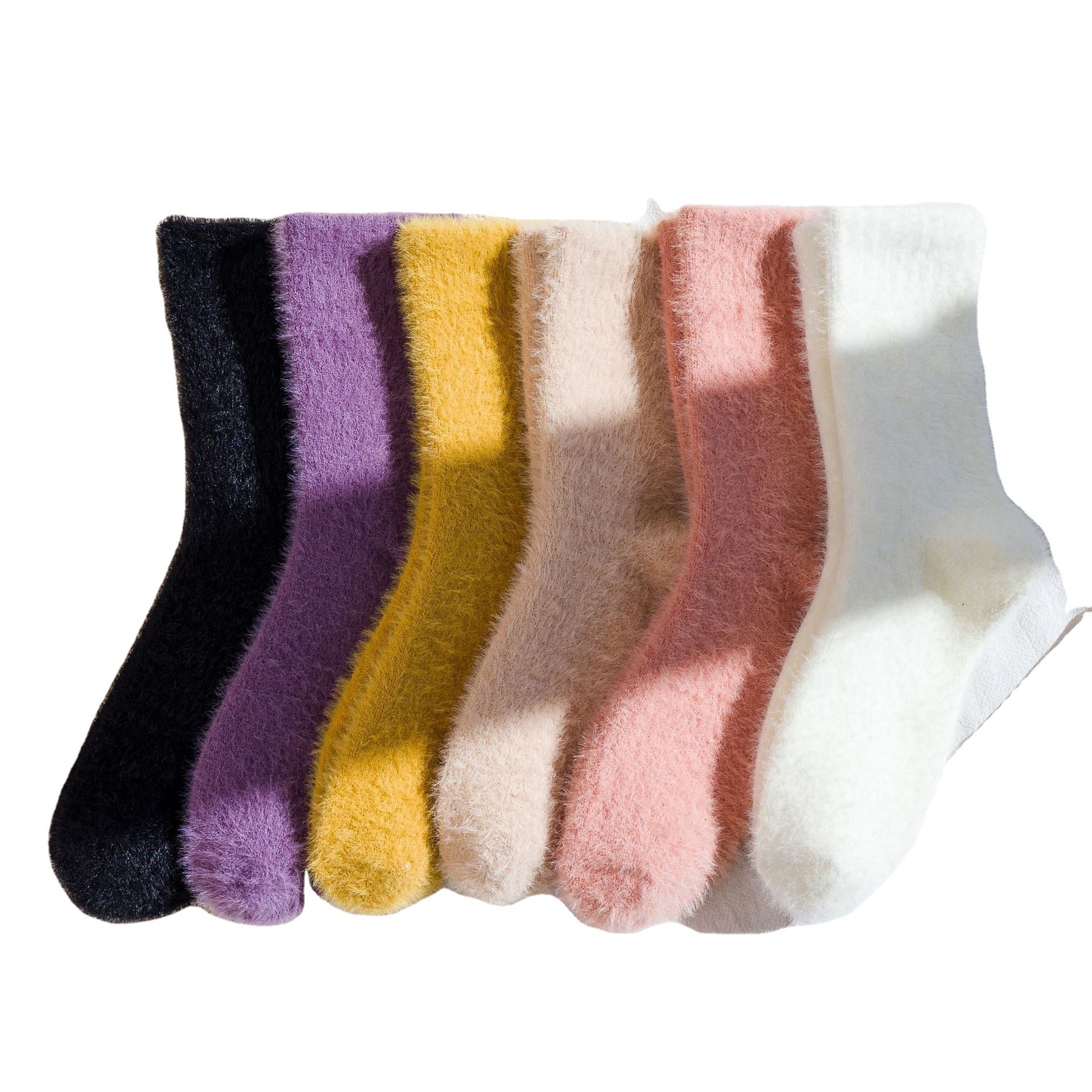 Women Plush Home Sleeping Socks - Image 9