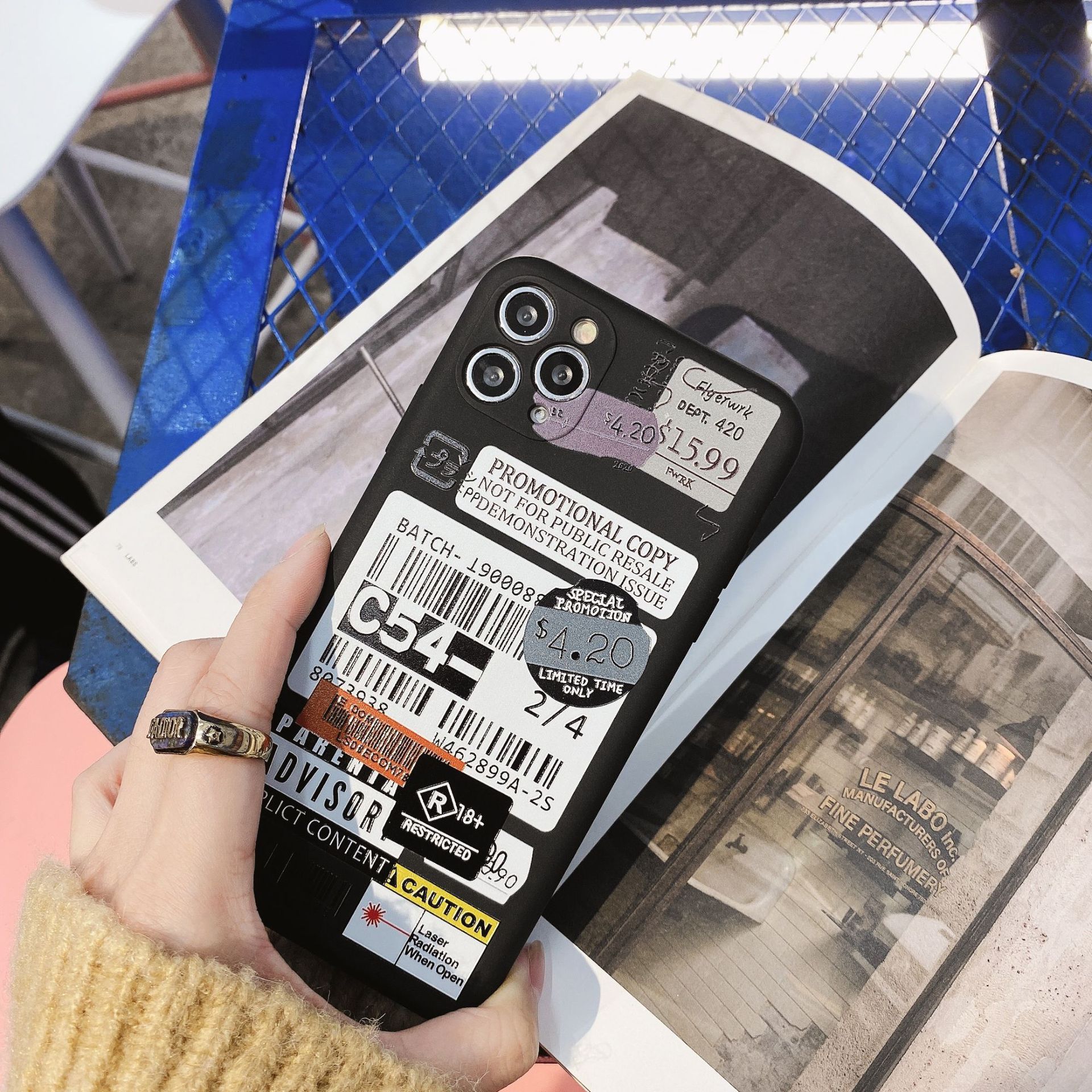 Candy TPU Graffiti Phone Case Cover - Image 3