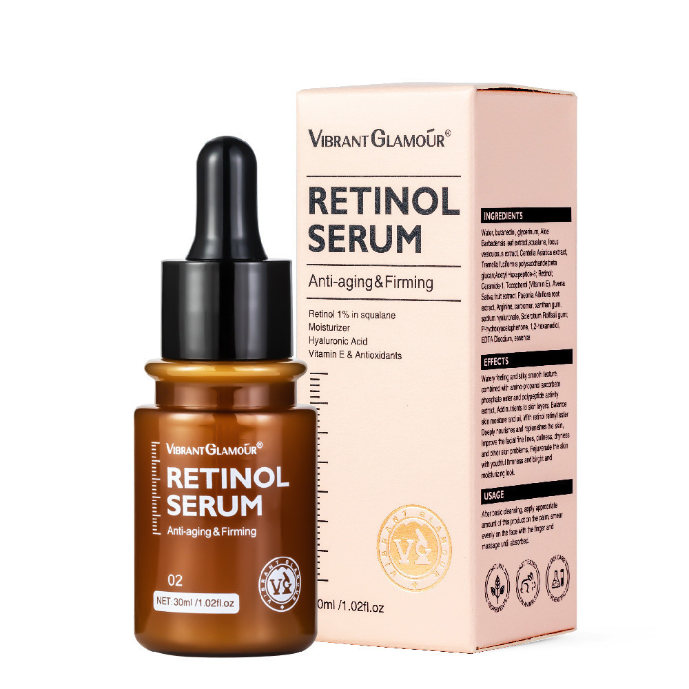 Retinol Facial Serum Reduces Dry & Fine Lines