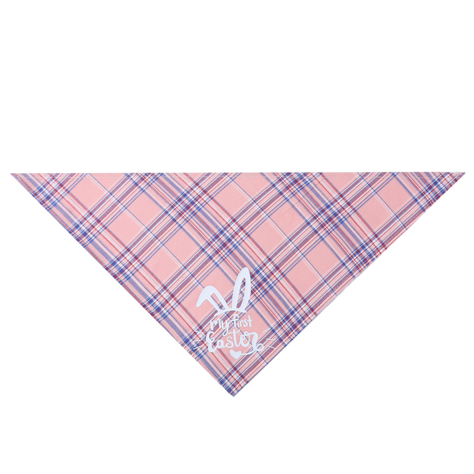 Single Layer Easter Bunny Pet Triangle Towel - Image 2