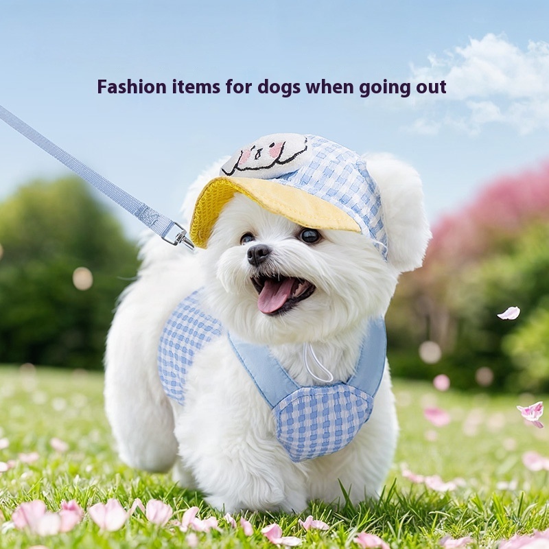 Outdoor Sunshade Pet Hand Holding Chest Strap