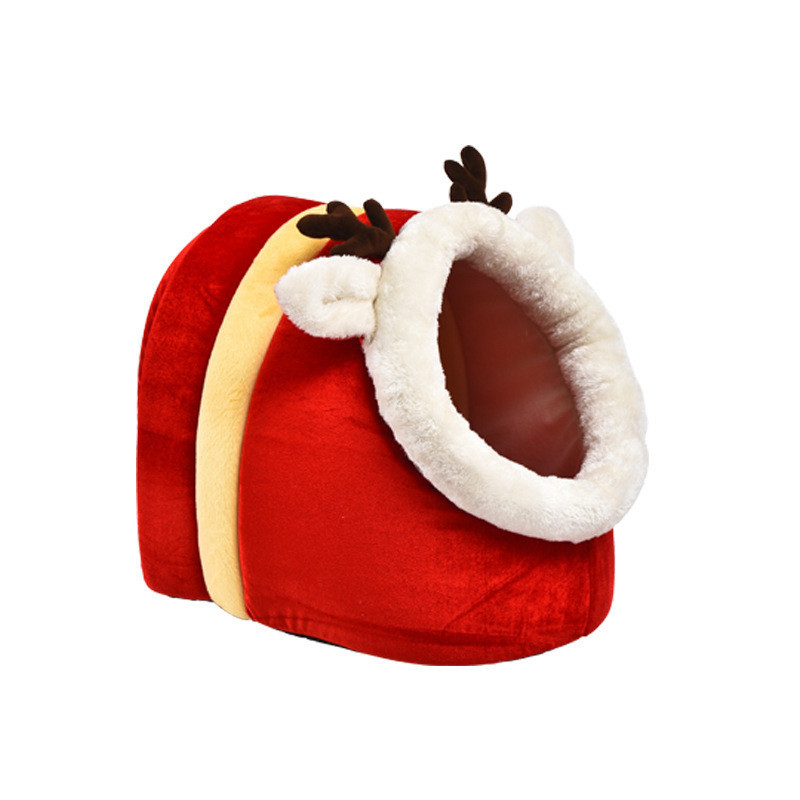 Fashionable Warm Christmas Snow Pet House - Image 3