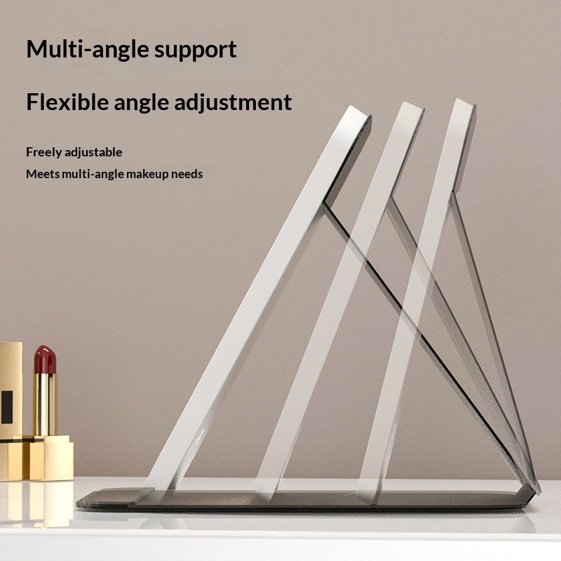 Portable Foldable LED Makeup Mirror With Built-in Lights - Image 4