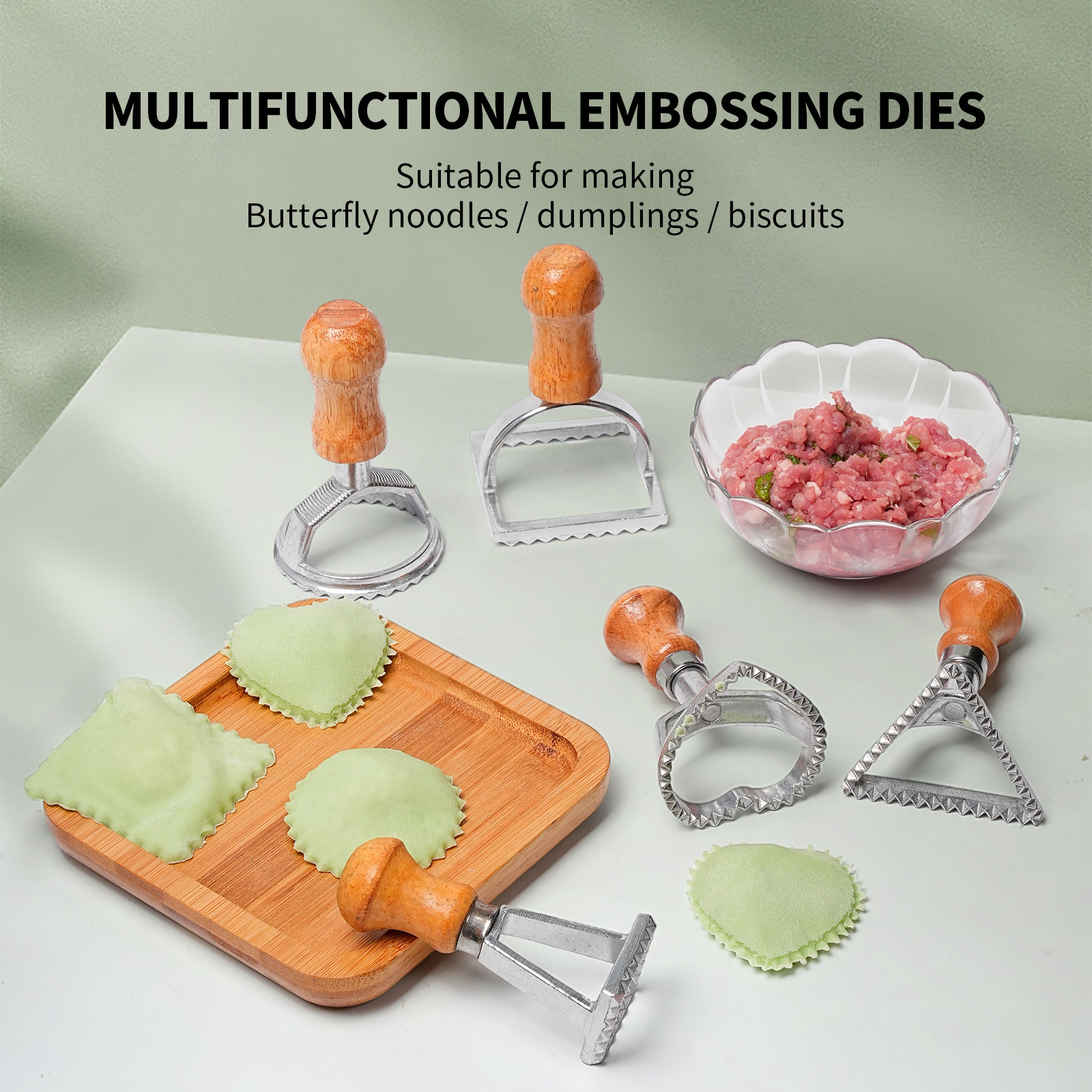 7-Piece Biscuit Cake Dessert Mold Tool