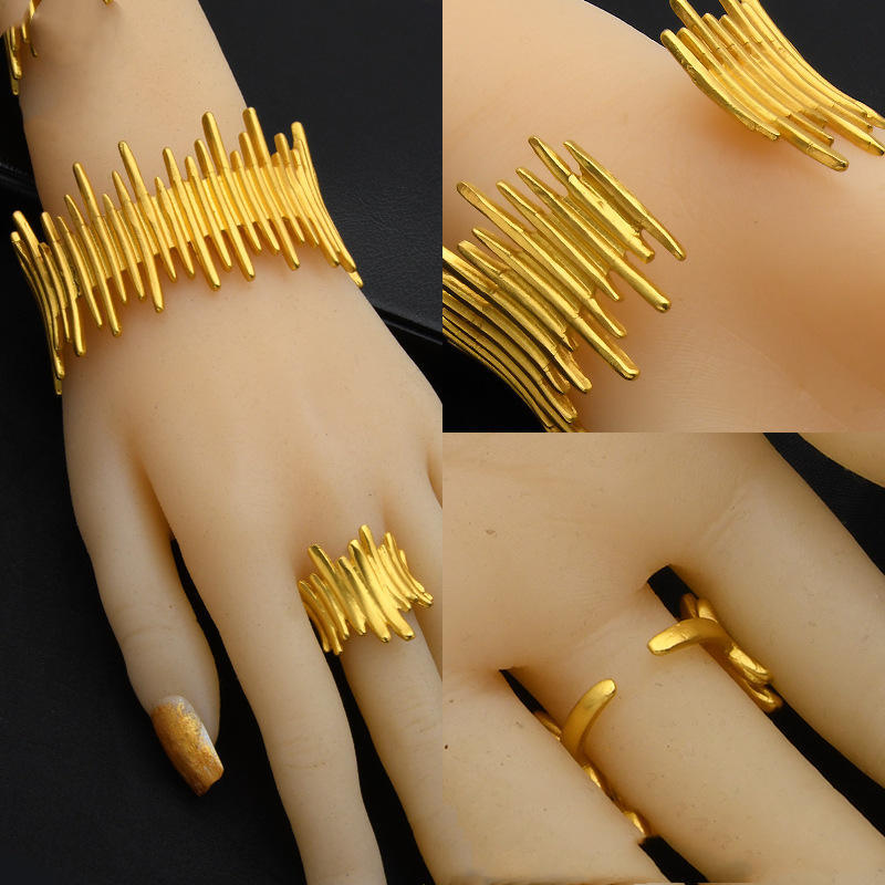 Fashion Copper Fade Bracelet Ring - Image 8