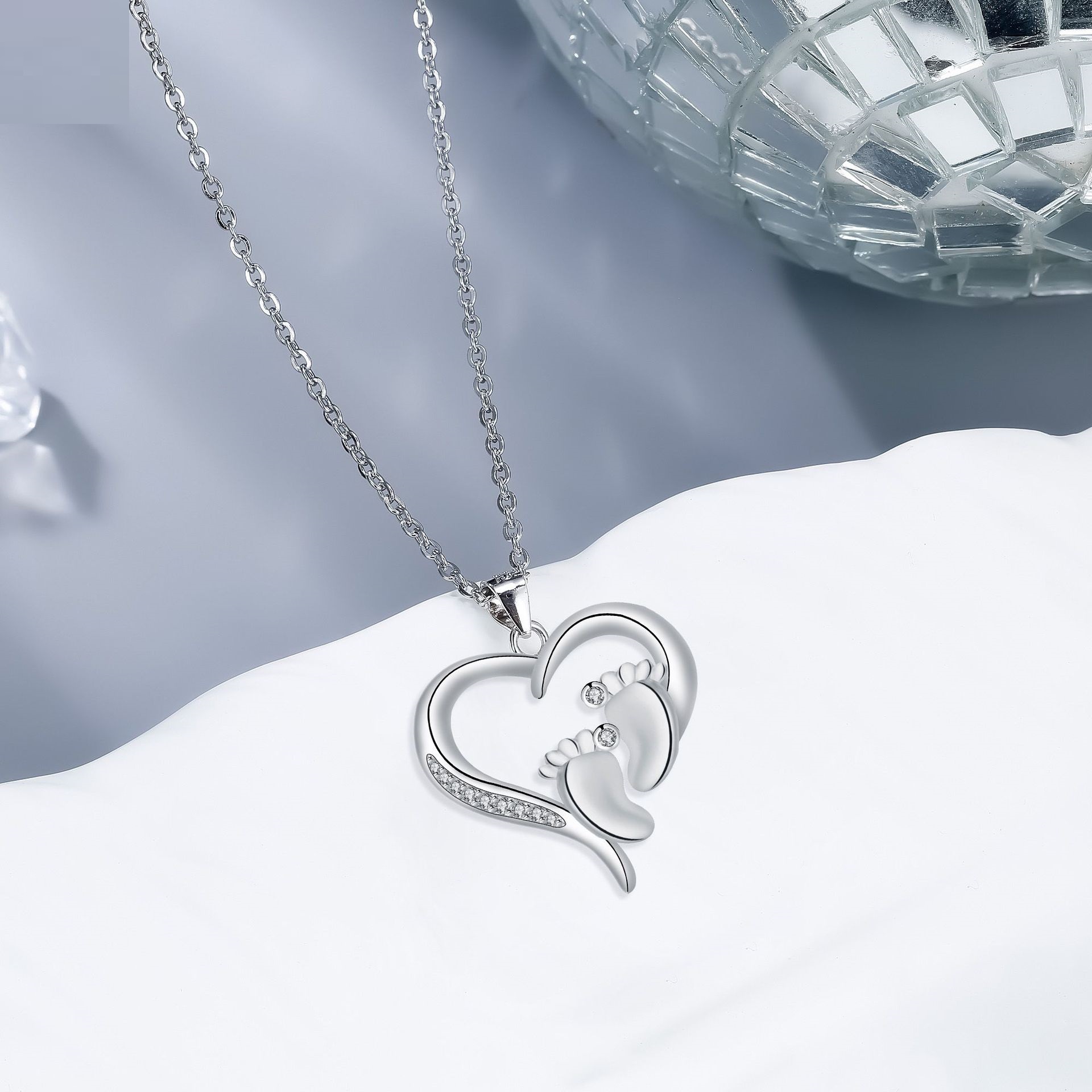 Women's Baby Foot Ankle Necklace