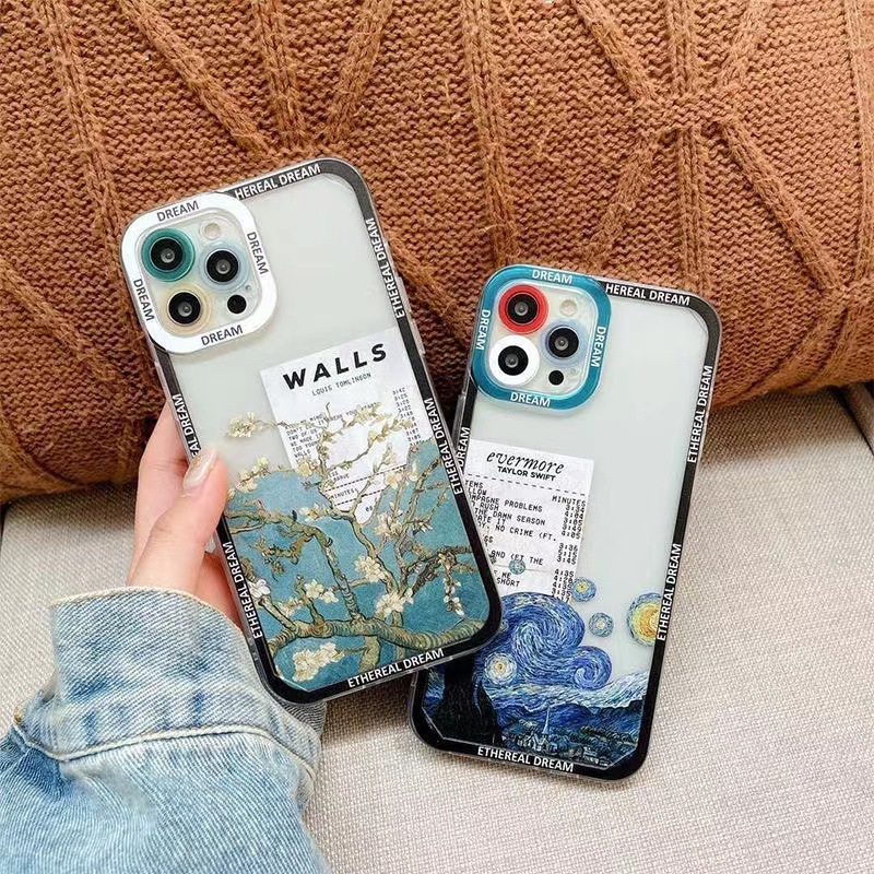 Silicone Creative Oil Painting Phone Case